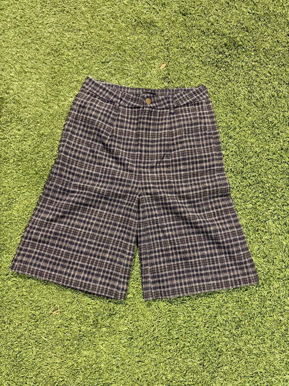 RARE Hidden Season Men’s Plaid Tweed Baggy Shorts Size M which is size 34 Brand